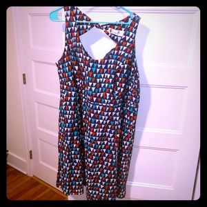 Cherry Velvet dress with pockets